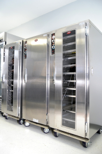 Bridgewater Place Event Center in Knoxville, TN - FWE / Food Warming Equipment Company, Inc. has MT-1826-18 moisture-temp cabinets in this facility.
